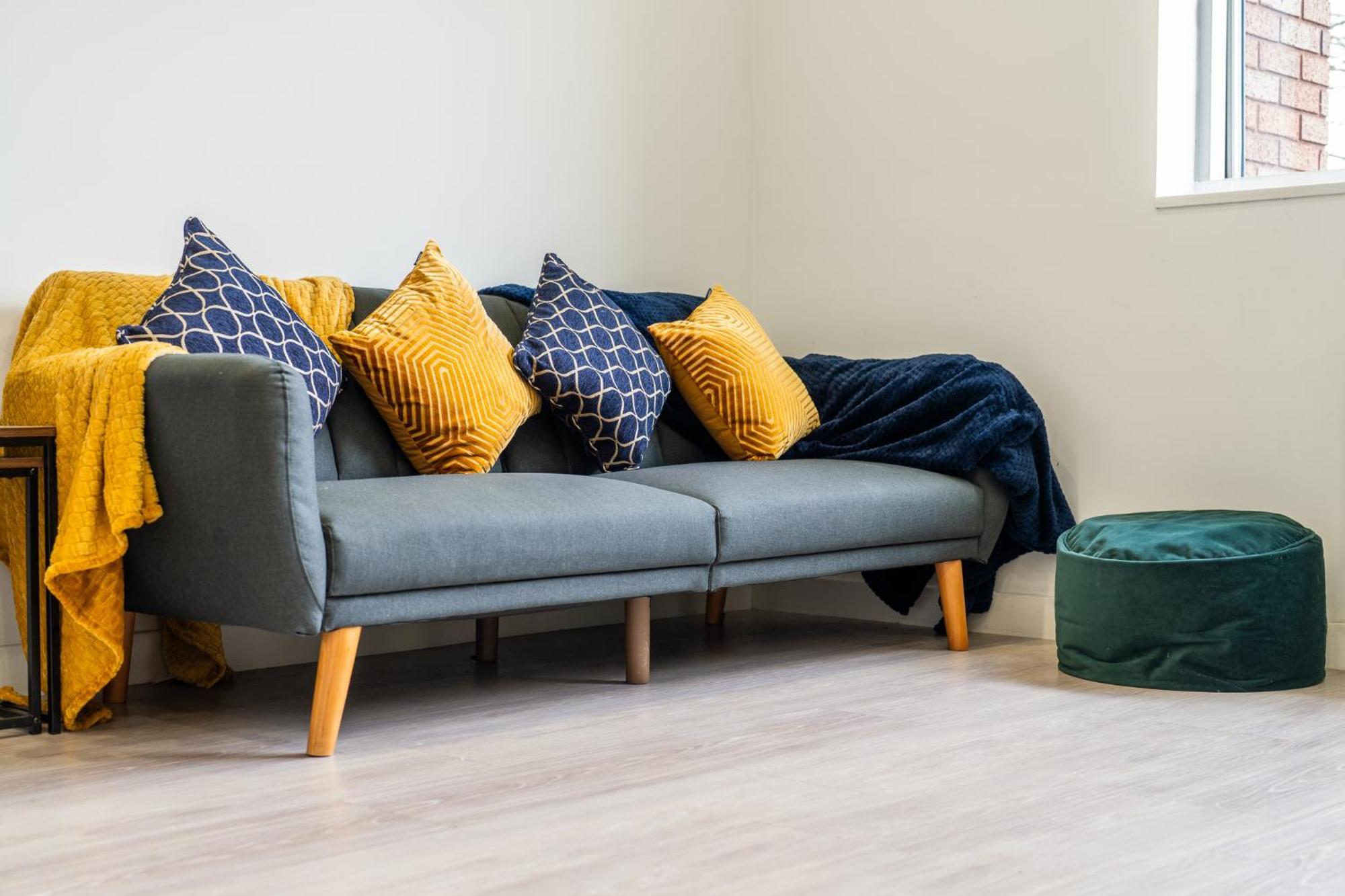 Luxury 1 Bedroom Serviced Apartment With Roof Terrace & Gym Stevenage Luaran gambar