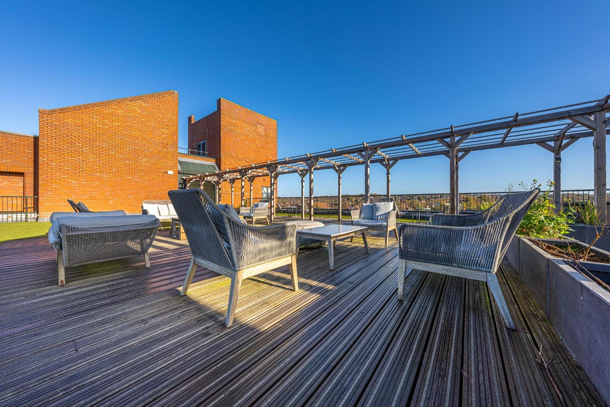 Luxury 1 Bedroom Serviced Apartment With Roof Terrace & Gym Stevenage Luaran gambar